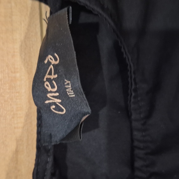 Chepe Women's Size Small Black Puff-Sleeve Dress - Picture 2 of 7